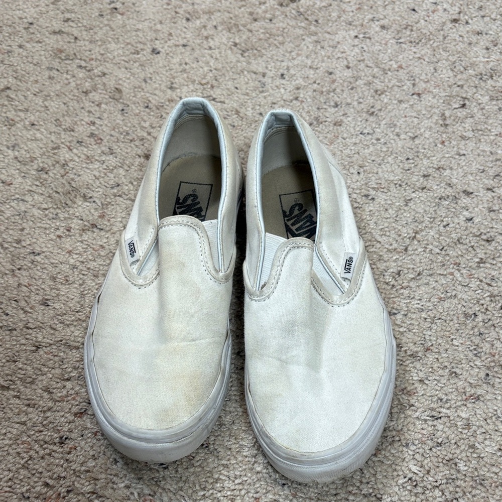 Vans Off-White Slip-On Shoes
